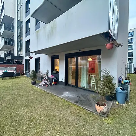 Apartmán Sloneczne Mieszkanie Na Parterze Z Ogrodem